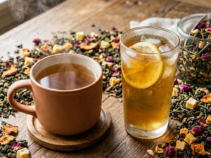 Τσάι Oolong Ροδάκινο 80γρ με ανανά και ροδοπέταλα. Doncapone