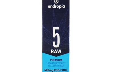 ΕΛΑΙΟ ΚΑΝΝΑΒΗΣ CBD 5% RAW 500MG CBD/CBDA 10ML – ENDROPIA
