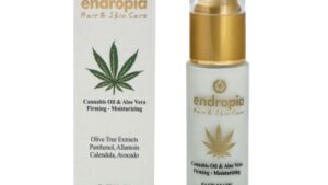 FACE MASK FIRMING – MOISTURIZING CANNABIS OIL ALOE VERA 80ML – ENDROPIA