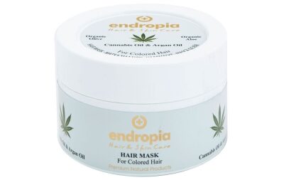 HAIR MASK CANNABIS OIL OLIVE & ARGAN OIL 280ML – ENDROPIA