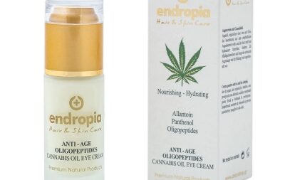 CANNABIS OIL EYE CREAM ANTI AGE OLIGOPEPTIDES 40ML – ENDROPIA