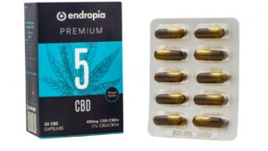 ΚΑΨΟΥΛΕΣ ΚΑΝΝΑΒΗΣ CBD/CBDA 5% 450MG – ENDROPIA