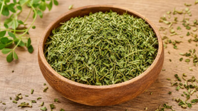 Αλφάλφα Σκόνη Bio 100γρ πράσινο superfood σε συσκευασία DonCapone