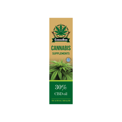 Έλαιο Κανναβιδιόλης ( CBD OIL) 10ml 30% Cannadon