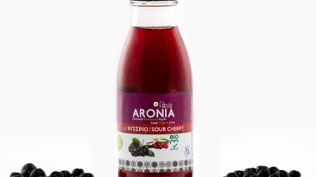 Aronia-ΒΙΟ χυμός 250ml με χυμό βύσσινου 