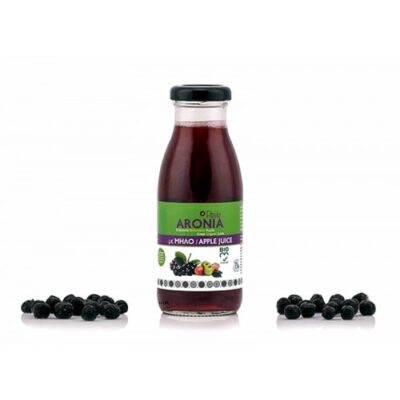 Aronia-ΒΙΟ χυμός 250ml με χυμό μήλου