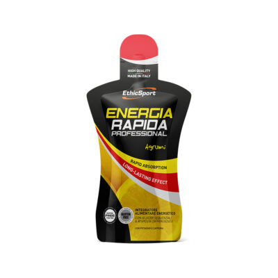 Energia Rapida Proffesional Citrus 50ml Υγρό – Ενεργειακό τζελ με καφεΐνη για άμεση παροχή ενέργειας