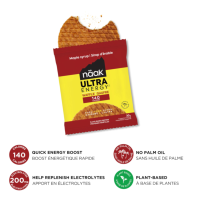 NÄAK ENERGY WAFFLE MAPLE SYRUP