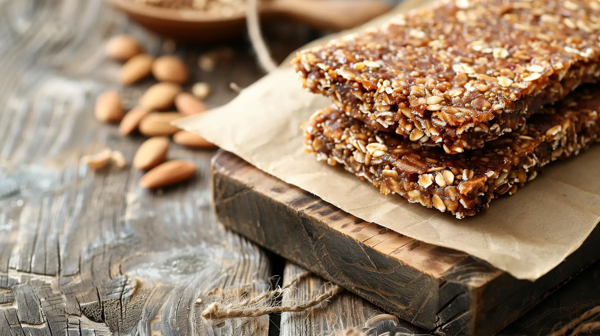 Ενεργειακές μπάρες με ξηρούς καρπούς