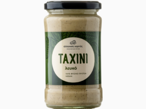 Λευκό ταχίνι ελληνικός καρπός πλούσιο σε ασβέστιο, πρωτεΐνη και ενέργεια για καθημερινή χρήση