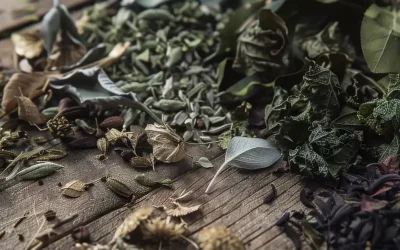 Αποξηραμένα βότανα για φυσική υποστήριξη βάρους